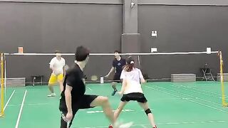 badminton game