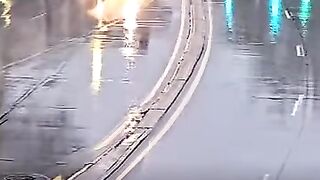 Amazon Semi-Truck Loses Control in Shocking Iowa Crash
