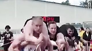 American Couple Wins Wife Carrying World Championship in Finland
