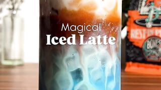 Iced magical latte