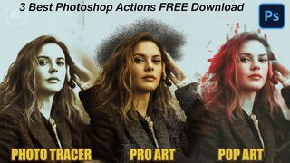 Download Three of Best Photoshop Actions For Free