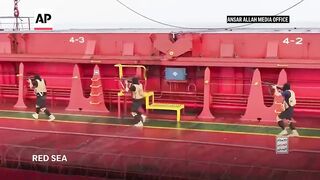 Yemens Houthi rebels release video of their deadly attack on cargo ship in Red