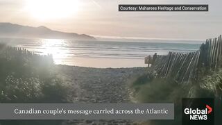 Canadian Couple's Message in a Bottle Discovered in Ireland After 13 Years