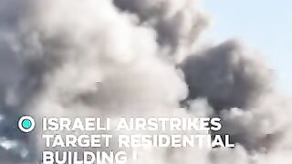 Airstrike Hits Near Gaza Hospital Affecting Displaced Civilians
