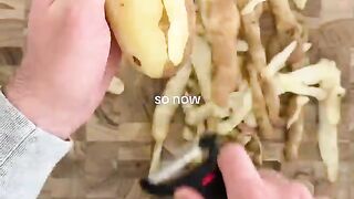 Making Potato Pave