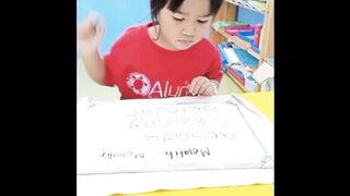 Belajar menulis angka