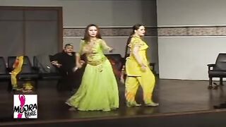 Pakistani Model Sisters Stage Dance