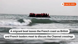 Migrant Boat Departs France Amid UK-France Migration Talks 2