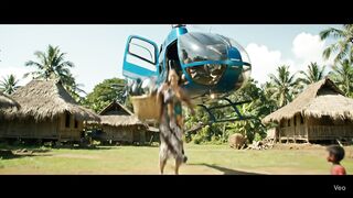 Ke pasar naik helikopter