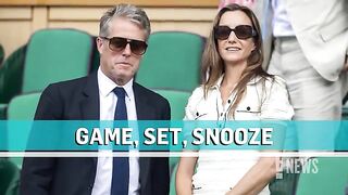 Hugh Grant Falls Asleep in Queen Camillas Royal Box at Wimbledon 2