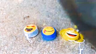 Experimentos Esmagadores! Carro vs Coisas Crocantes e Macias! Coca-Cola, Fanta, Mirinda, Mnt Dew 2