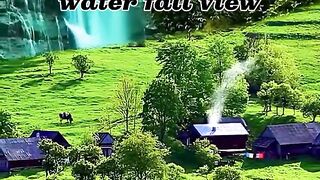 Water fall view