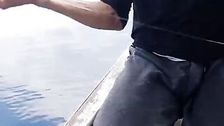fishing for big fish in the sea