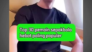 Top 30 pemain sepakbola hebat paling populer indonesia