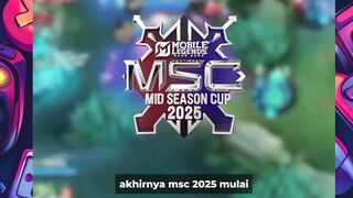 Hari pertama wild card MSC at EWC 2025