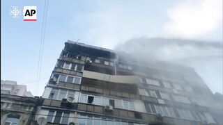Russia hits Kyiv with more missiles and drones, killing at least