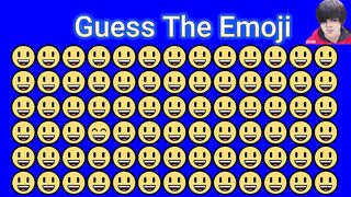 Emoji Puzzle!  One Has Changed  Can You See It?
