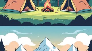 Hardest Outdoor Puzzle! Can You Find the 1 Change?