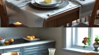 Find the Difference Morning Breakfast Puzzle!