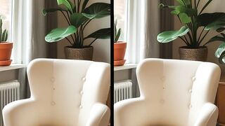 Find the Difference Lonely Chair in a Big Hall!