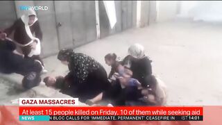 Tragedy in Gaza: 10 Children Killed in Israeli Air Strike While Awaiting Food