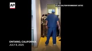California surgical center staff demand to see warrant as ICE detains