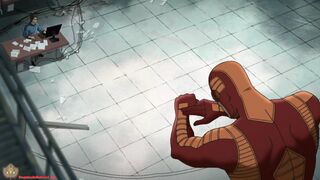 Ultimate Avengers 2 - Hank Size Growth 1