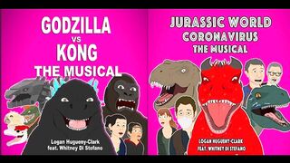 [LHUGUENY MASHUP] Godzilla vs Kong X Jurassic World Coronavirus