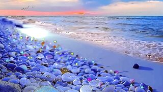 Nature View Cristal beach Beuti of nature 4k View shorts video  - Love The Nature