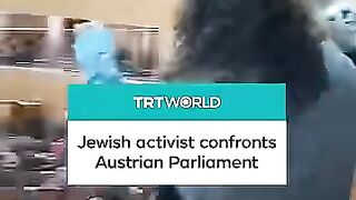 Jewish activist challenges Austrian Parliament on Gaza silence