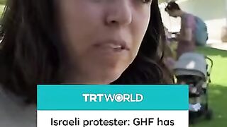 Jerusalem Protest Against Gaza Aid Foundation Over Rising Casualties