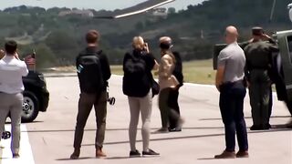 Trump Assesses Texas Flood Damage, Praises Government Efforts