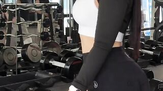 TikTok Girl Nails the Gym  Smooth AF!