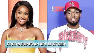 Coco Jones Engaged to Donovan Mitchell of the Cleveland Cavaliers.