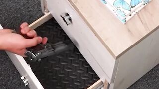How to make concealed compartments within a drawer