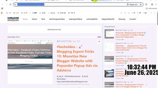 Day 1 - Blogging Posting Tricks 11 - How To Blogger Website Verify on Yandex Webmaster Search Index