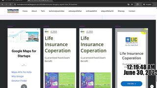 Google Adsense Ads Show on tech videos tutorial Blogger Website