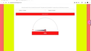 How To Use Love Calculator on Blogger Website