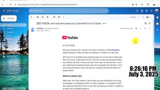 YouTube Channel Terminated For Violation How To Appeal Removed YouTube Channel