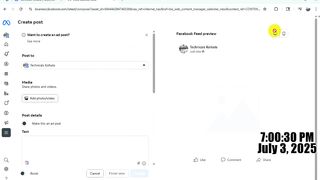 How To Schedule Video Upload on Facebook Page