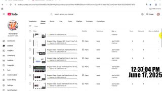 BlogspotTubes YouTube Tricks 03 How To Tech Tutorial Video Uploading on YouTube Channel