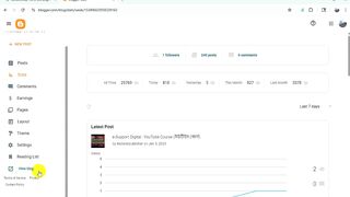How To Adsterra Direct Link Blogger Ads Script Tricks 08 Tutorial