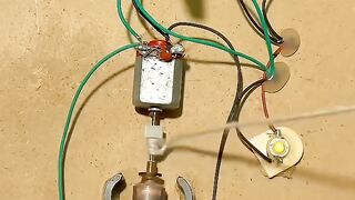 Free energynew experiment DC motor jenerator dc-motor fan shravanexperiment experiment dc dcmotor motor project electrician viral