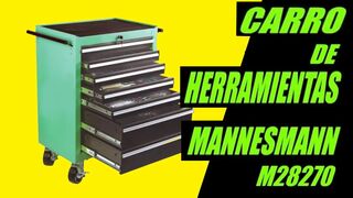 CARRO Mannesmann M28270 el CARRO DE HERRAMIENTAS más completo por su precio