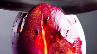 No Talking  AI-Generated Fruit Slicing ASMR