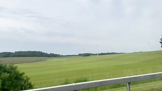 Wind power station USA