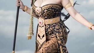 Indonesian fairy tale queen