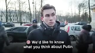 To Get an Honest Opinion About Putin in .  FunFM