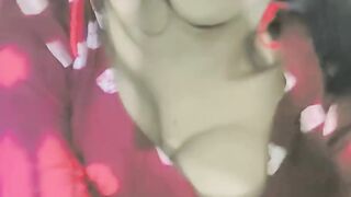 Naughty girl making fun 8
