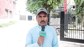 گجرات خدمت مرکز کے سامنے گاڑی جل کر تباہ بوڑھا شخص جھلس گیا متاثریں سراپا احتجاج